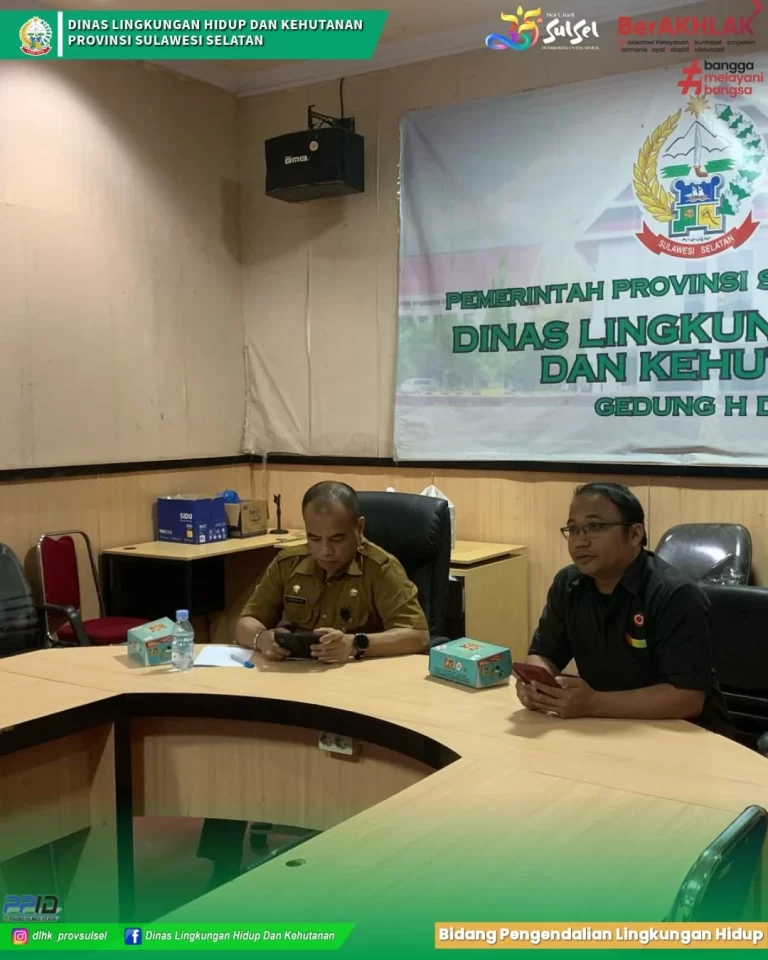 Rapat Pembahasan Penilaian Substansi Persetujuan Teknis Pembuangan Air Limbah Hotel Amaris Makassar