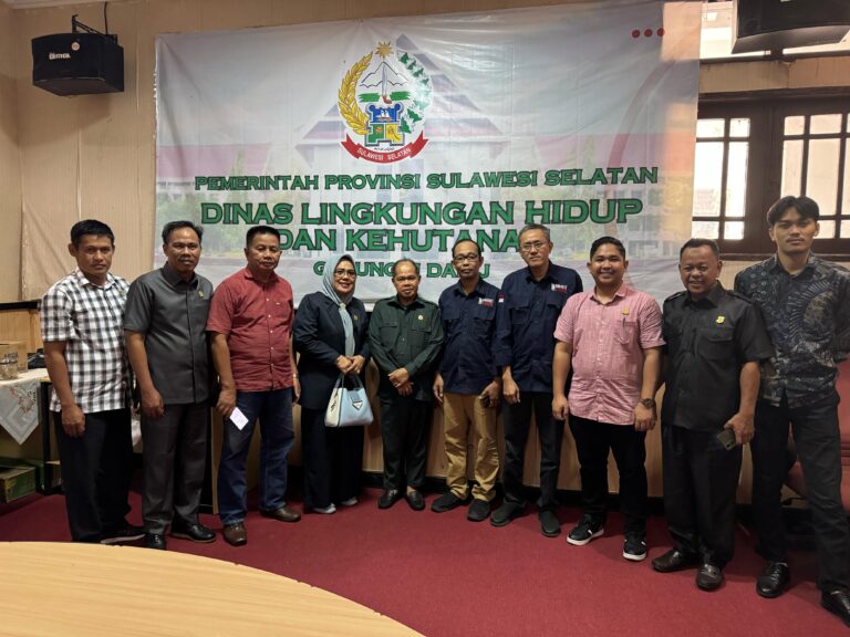 DLHK Prov. Sulsel Menerima Kunjungan DPRD Kab. Pinrang