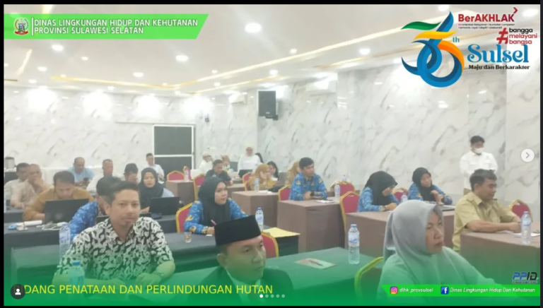 Rapat pembahasan Hasil peninjauan lapangan Kawasan Hutan (PPTKH) untuk Tanah Objek Reforma Agraria (TORA)